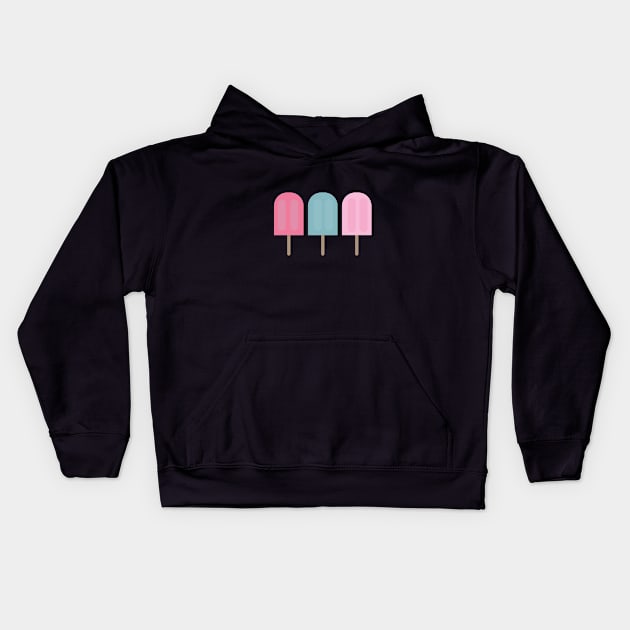 Popsicle Kids Hoodie by bruxamagica